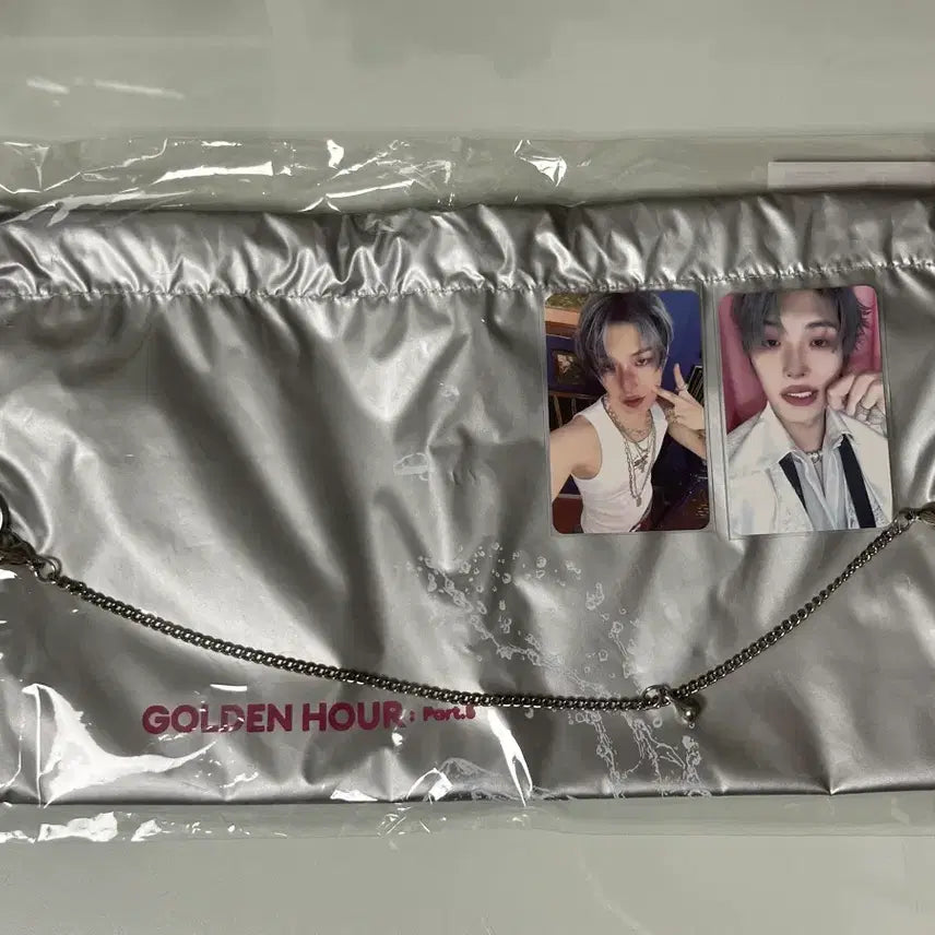 [BUNJANG] Ateez Mingi String Bag Photocard Set / 에이티즈 ateez 팝업 스트링백 민기 포카 포토카드