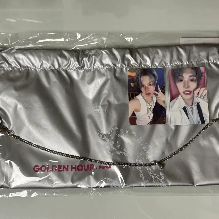 [BUNJANG] Ateez Mingi String Bag Photocard Set / 에이티즈 ateez 팝업 스트링백 민기 포카 포토카드
