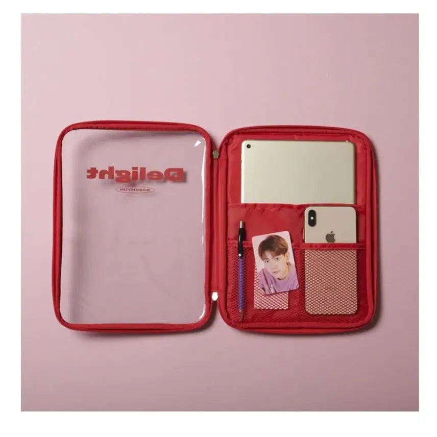 [BUNJANG] BAEKHYUN Solo MD iPad Tablet Pouch / (미사용) 백현 솔로MD 아이패드 타블릿 파우치