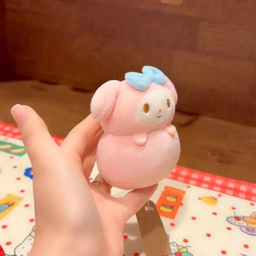 [BUNJANG] Vintage Sanrio My Melody Snowman Mochi Plush / 고전 산리오 마이멜로디 눈사람 모찌 인형