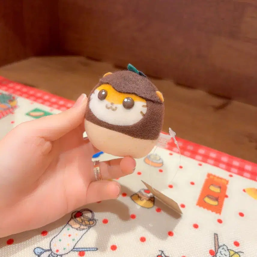 [BUNJANG] Sanrio Korokoro Kuriring Acorn Hamster Plush / 고전 산리오 코로코로쿠리링 밤톨이 햄스터 인형