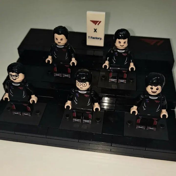 [BUNJANG] T1 T-Factory LEGO Minifigure 5-Figure Set / T1 T팩토리 레고 피규어 제오페구케