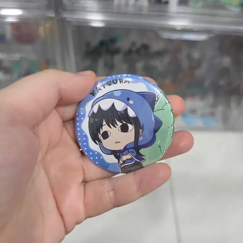 [BUNJANG] Gintama Katsura Can Badge / 은혼 카츠라 캔뱃지
