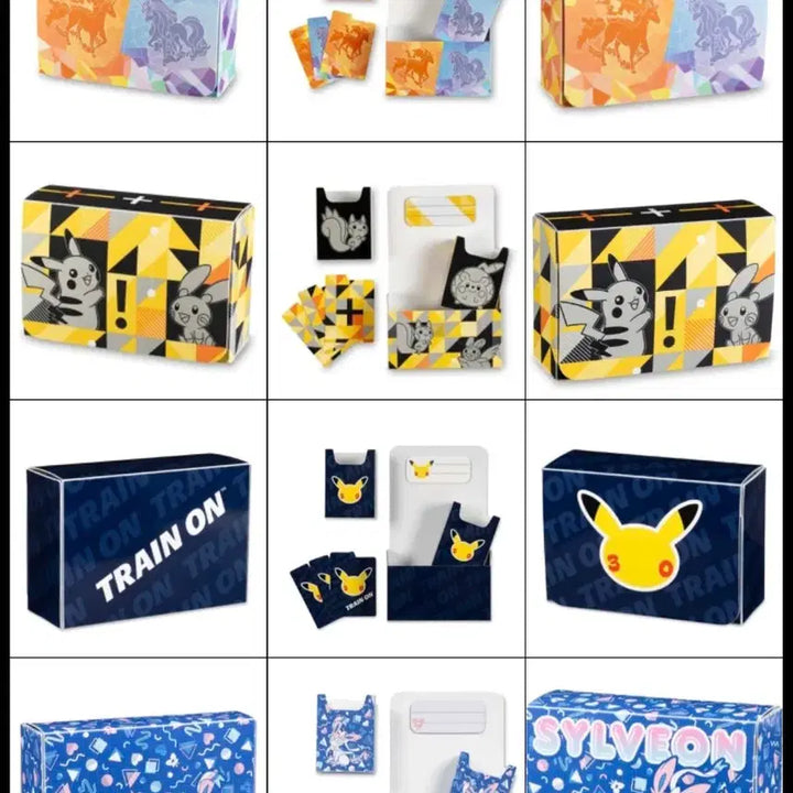 [BUNJANG] Pokemon Center North America Double Deck Box / >2개< 포켓몬스터 북미 포켓몬 센터 카드 더블 덱 박스