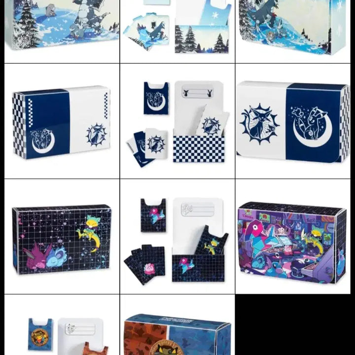 [BUNJANG] Pokemon Center North America Double Deck Box / >2개< 포켓몬스터 북미 포켓몬 센터 카드 더블 덱 박스