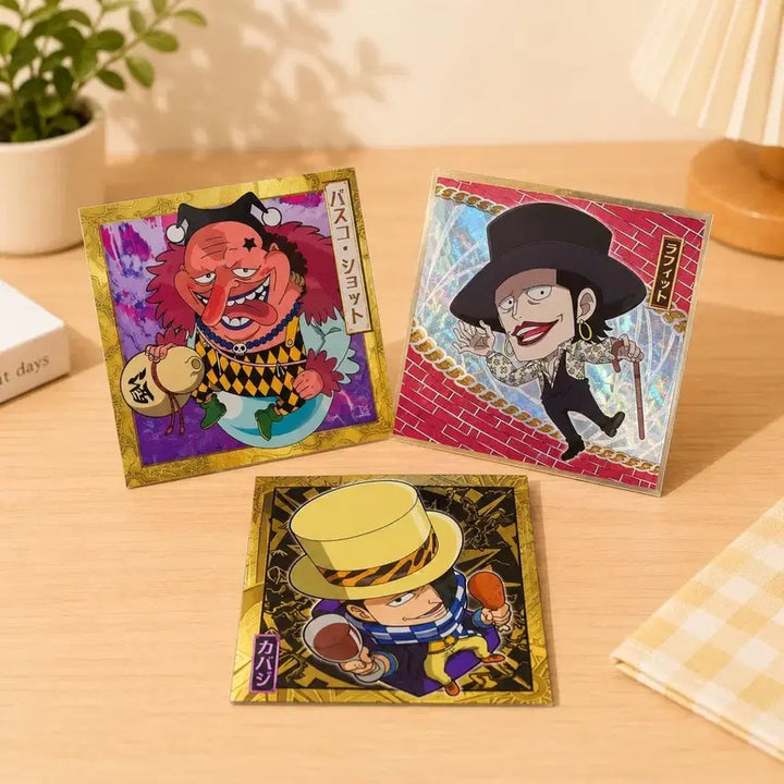 [BUNJANG] One Piece Grand Pirates Seal Wafers Kabaddi, Laffitte, Vasco Shot Seal Stickers / 원피스 대해적 씰 웨하스 캐버디 라피트 바스코샷 씰 스티커