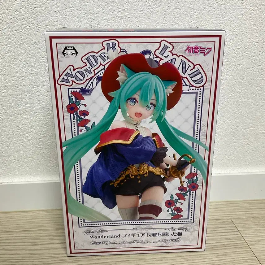 [BUNJANG] Hatsune Miku Wonderland Puss in Boots Figure / (미쿠)하츠네 미쿠 원더랜드 장화 신은 고양이 피규어