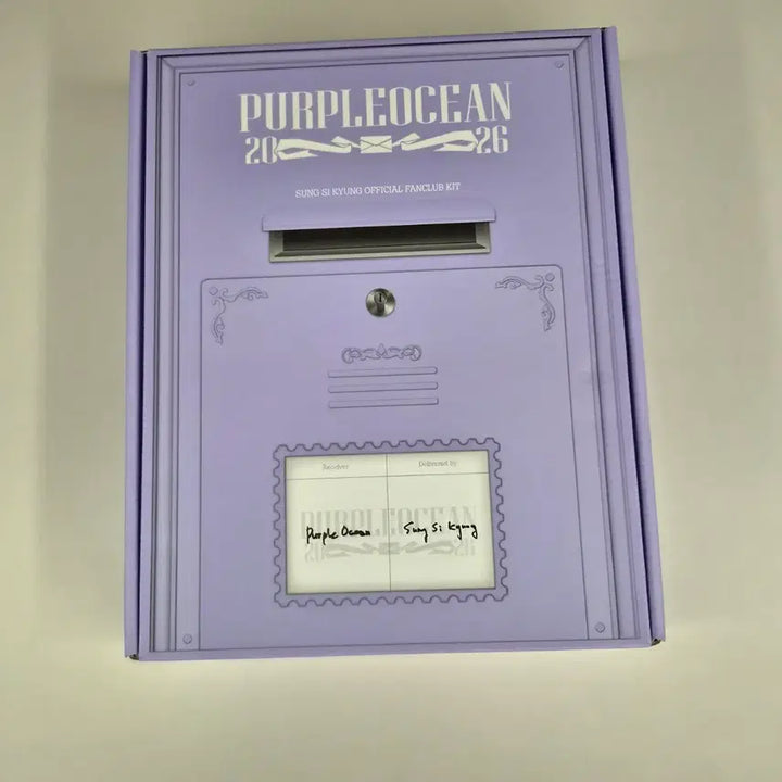 [BUNJANG] Sung Si Kyung Fanclub Purple Ocean Kit (2026) / 성시경 팬클럽 굿즈