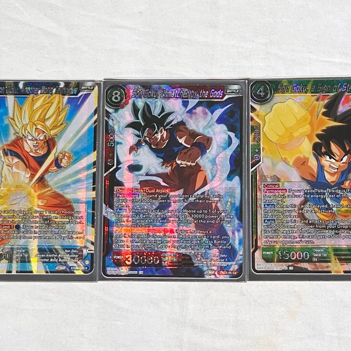 [BUNJANG] Dragon Ball Bandai Namco Authentic Son Goku Ultra Instinct North American Edition Super Rare Card / 드래곤볼 반다이남코 정품 &