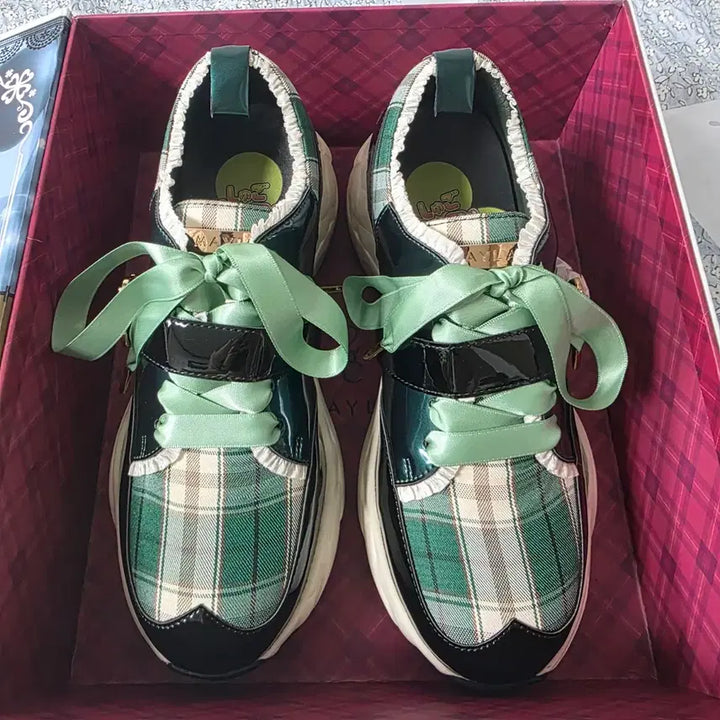 [BUNJANG] Mayla X Charms!witch Su Suit Sneakers / (정가이하, 덤)캐캐체 mayla 아무 애뮬릿 클로버 신발 스니커즈
