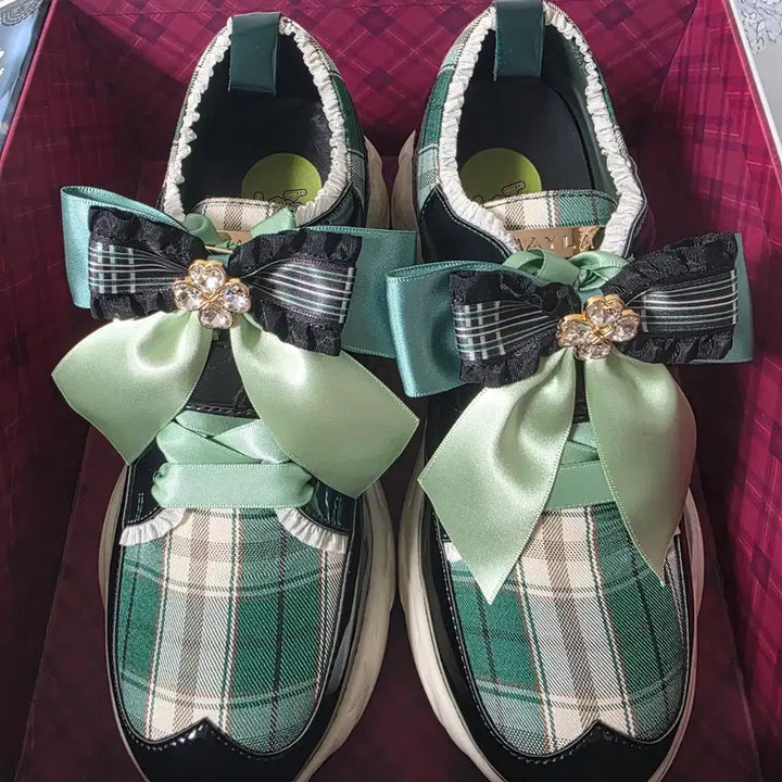 [BUNJANG] Mayla X Charms!witch Su Suit Sneakers / (정가이하, 덤)캐캐체 mayla 아무 애뮬릿 클로버 신발 스니커즈