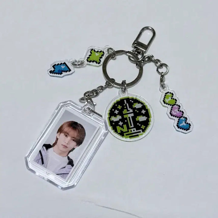 [BUNJANG] NCTzen SEOUL POP-UP ID Photocard Keyring Mark / nct zone 성수 팝업 엠디 ID 포토 키링 마크 키링