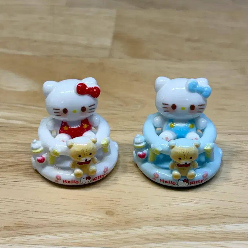 [BUNJANG] Miniature Kitty Stroller Set / 미니어쳐 키티 보행기