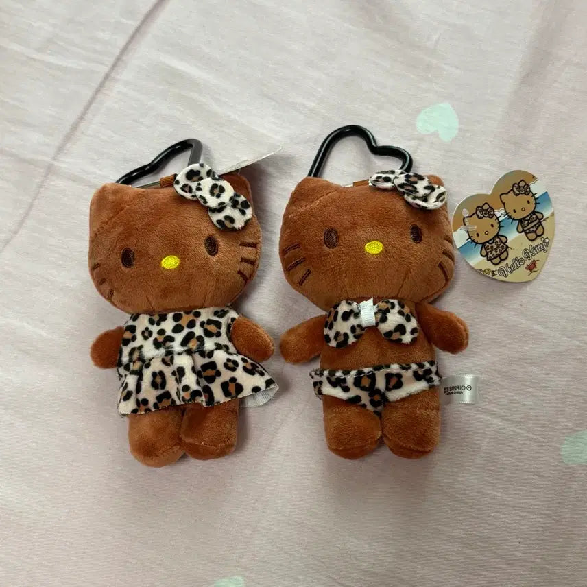 [BUNJANG] Hello Kitty Leopard Outfit Set / (새상품)호피키티 set