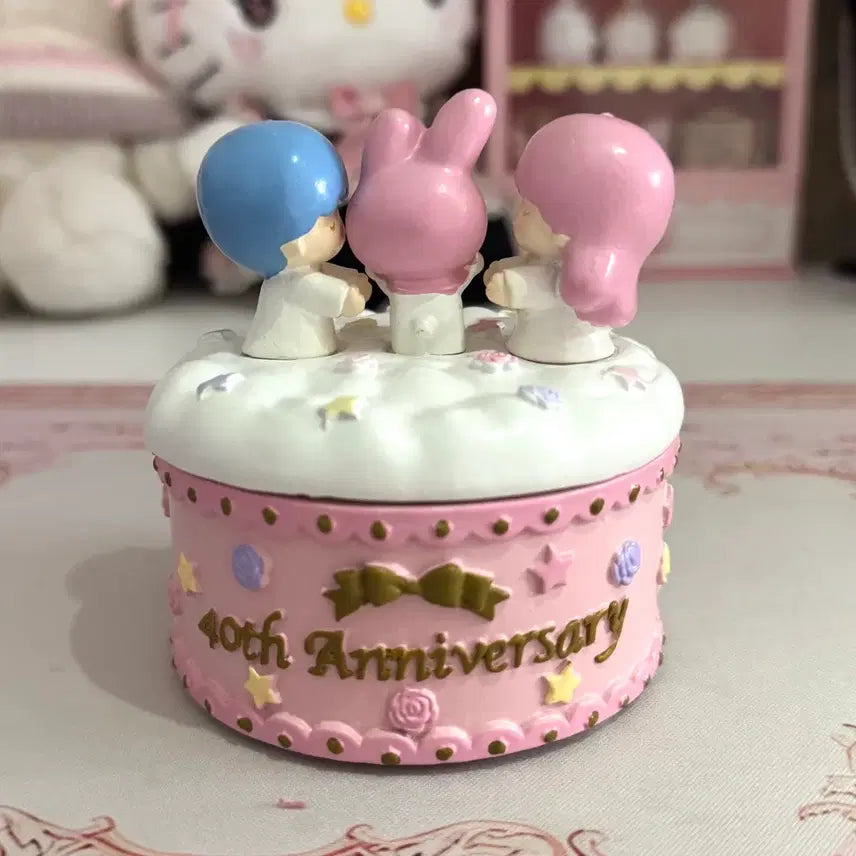 [BUNJANG] Sanrio 40th Anniversary Mini Storage Box / 산리오 40주년 미니 소품함