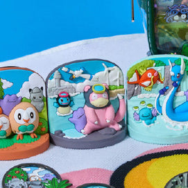[BUNJANG] Pokemon Jeju Edition Magnet Set (2 pcs) / 포켓몬스터 제주에디션 마그넷 미개봉 새상품