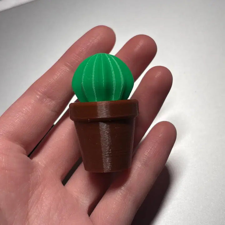 [BUNJANG] 3D Printed Mini Cactus Planter Clicker / 3D프린트 미니 선인장 화분 클릭커