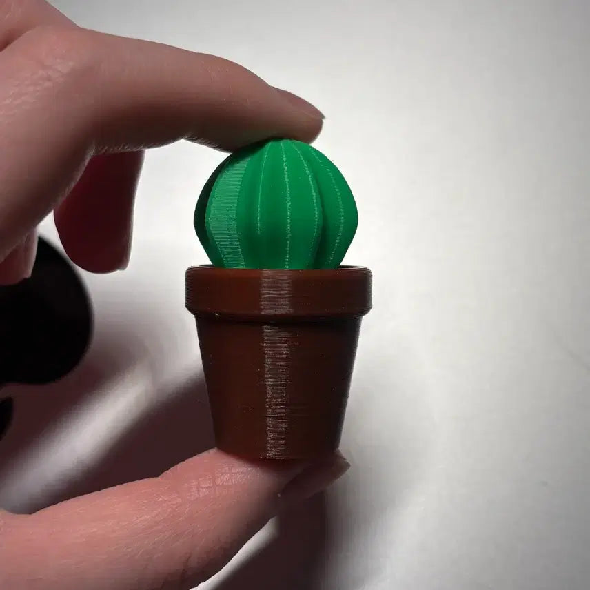 [BUNJANG] 3D Printed Mini Cactus Planter Clicker / 3D프린트 미니 선인장 화분 클릭커