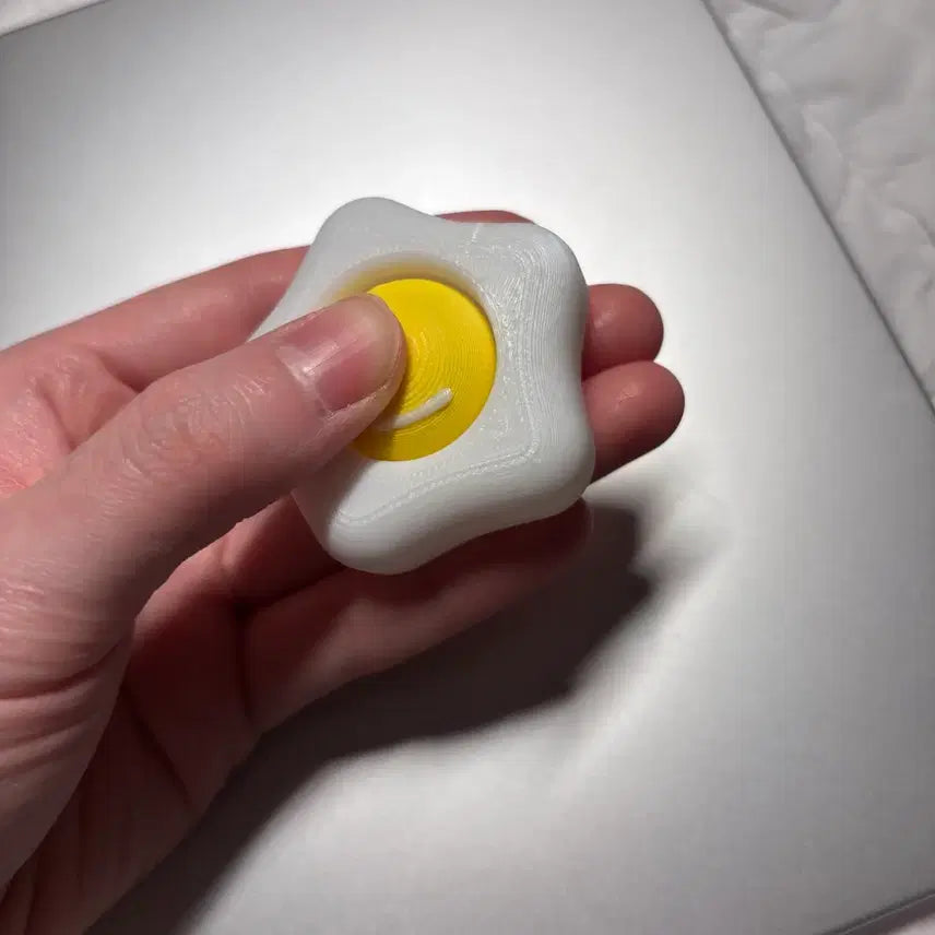 [BUNJANG] 3D Printed Egg Fried Clicker / 3D 프린팅 계란 후라이 클릭커