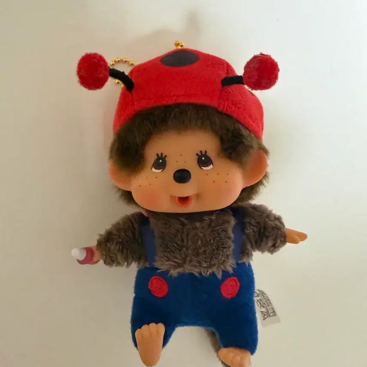 [BUNJANG] Ladybug Monchhichi Doll / 무당벌레 몬치치