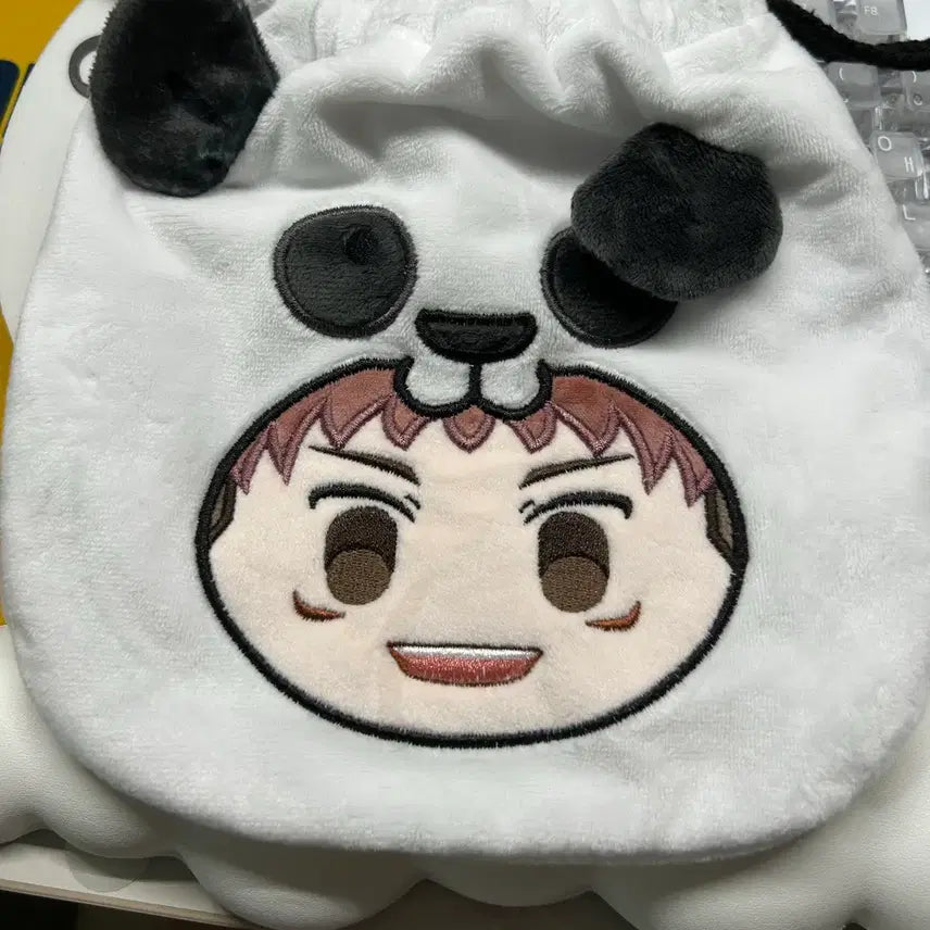 [BUNJANG] Jujutsu Kaisen Yuji Itadori Panda Pouch Plush Doll / 주술회전 이타도리 유지 판다 파우치 타피누이 봉제 굿즈 사멸회유 애니멀