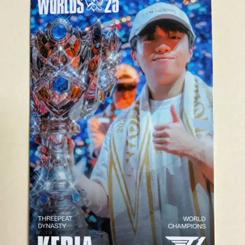 [BUNJANG] T1 Worlds Keria Photocard MSI Fan Festa Limited Edition / MSI 팬페스타 T1 월즈 케리아 포토카드 팝니다