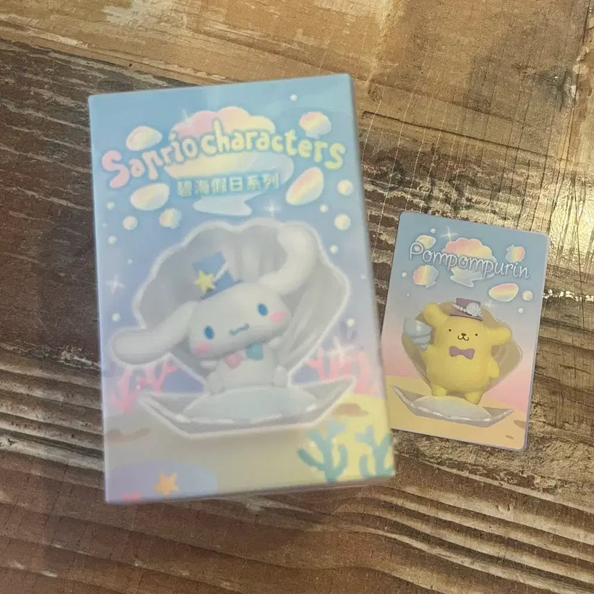 [BUNJANG] Miniso Sanrio Pompompurin Blue Sea Holiday Series Figure / 미니소 산리오 폼폼푸린 푸른바다 휴일 시리즈 피규어