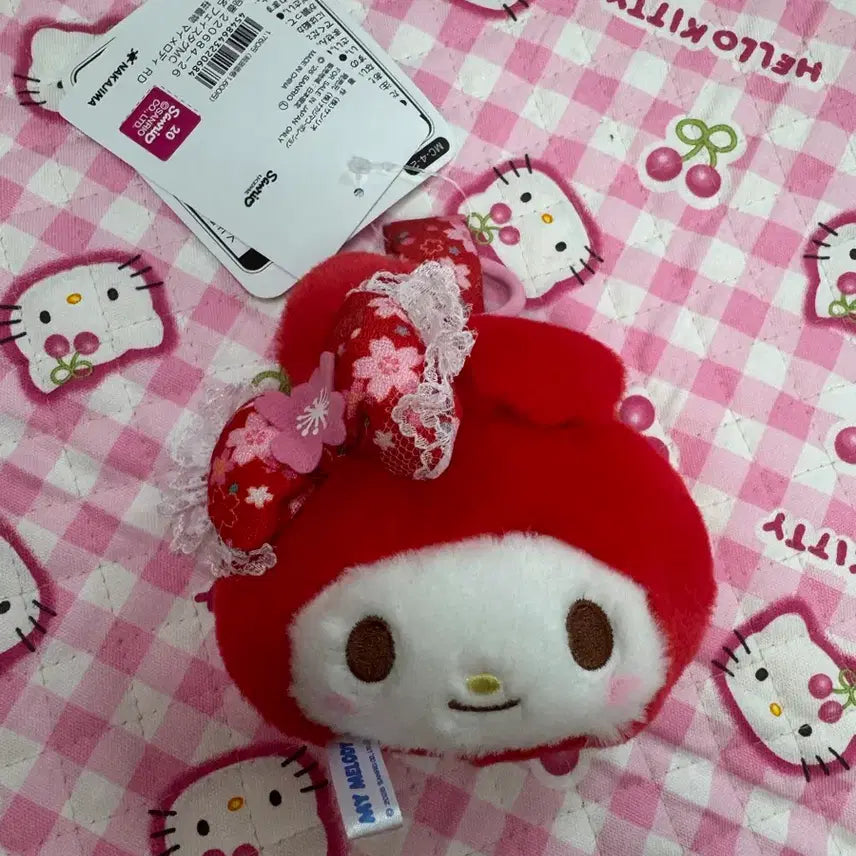 [BUNJANG] Sanrio My Melody Cherry Blossom Kimono Kaohana Keyring / 산리오 마이멜로디 벚꽃 기모노 카오하나 키링 마멜