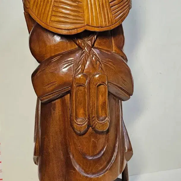 [BUNJANG] Kim Satgat Wooden Figurine - Large Size / 김삿갓 목각인형 큰싸이즈