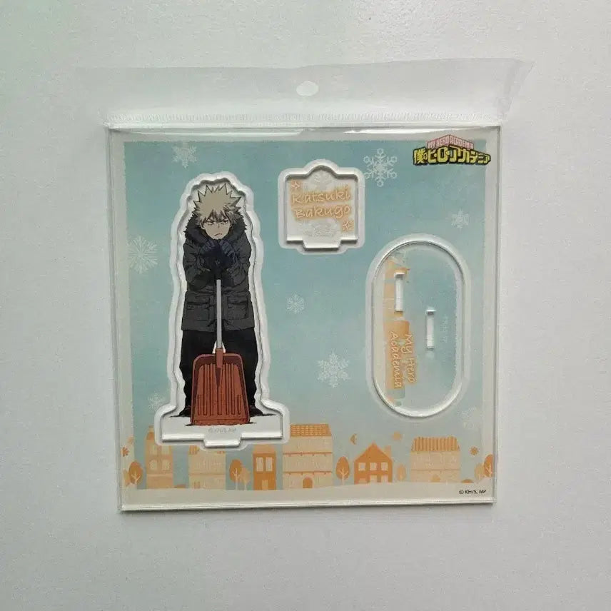 [BUNJANG] My Hero Academia Katsuki Bakugo Winter Acrylic Stand (Sealed) / 나히아 바쿠고 카츠키 겨울 아크릴 스탠드 미개봉