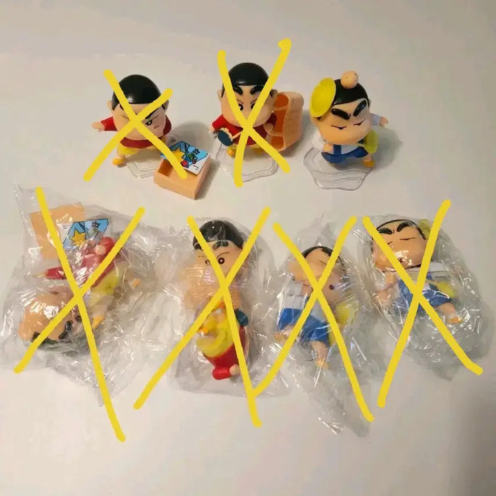 [BUNJANG] Crayon Shin-chan Early/Vintage Style Figure / 짱구 피규어 (초창기짱구,짱구고전 스타일)