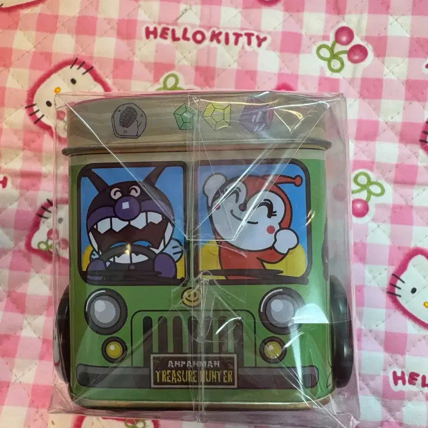 [BUNJANG] Anpanman Classic Truck Tin Case Sealed New Product / 호빵맨 고전 트럭 틴케이스 미개봉 새상품
