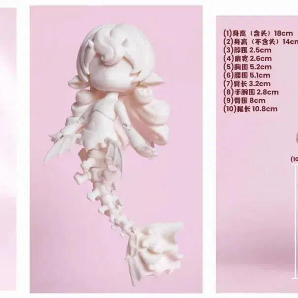 [BUNJANG] Bonbongalaxy Bonfish 1/12 Scale BJD Doll / 봉봉갤럭시 본피쉬 1/12 사이즈 bjd