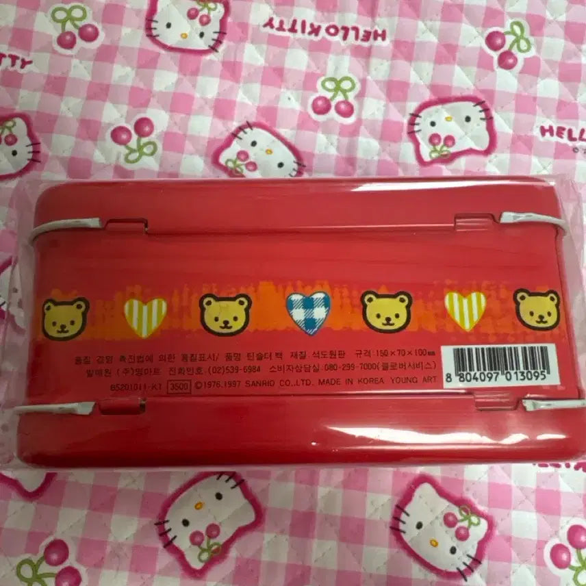 [BUNJANG] Sanrio Hello Kitty 1997 Tin Case (Sealed) / 헬로키티 키티 고전 97년도 틴케이스 미개봉 새상품 희귀