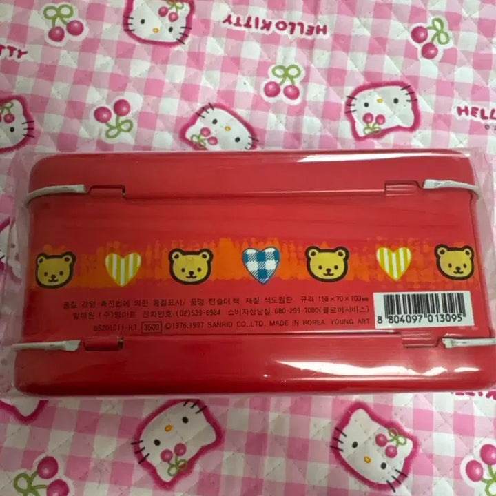 [BUNJANG] Sanrio Hello Kitty 1997 Tin Case (Sealed) / 헬로키티 키티 고전 97년도 틴케이스 미개봉 새상품 희귀