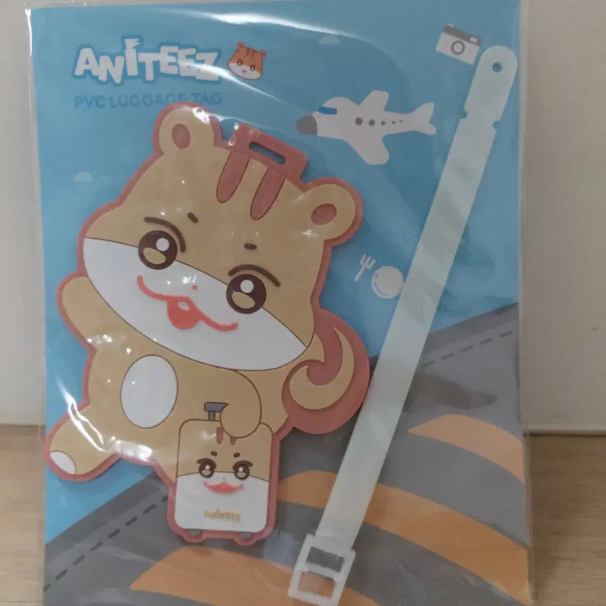 [BUNJANG] ATEEZ Aniteez Jjungramy Luggage Tag / 에이티즈 애니티즈 쭝라미 러기지택