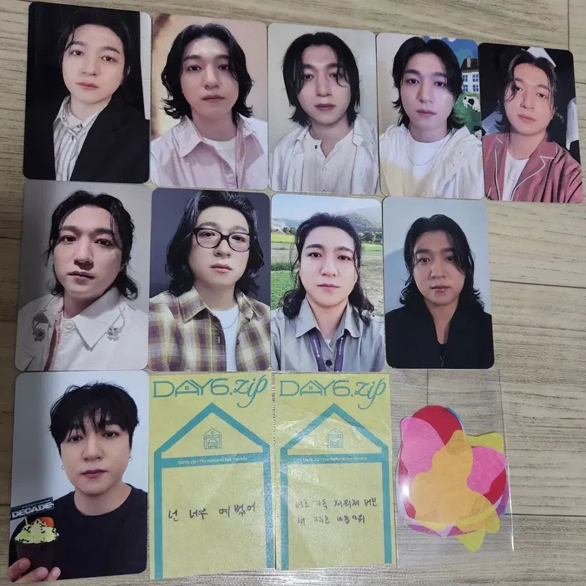 [BUNJANG] Day6 Sungjin Photocard Bundle Set / 데식 성진 포카 일괄