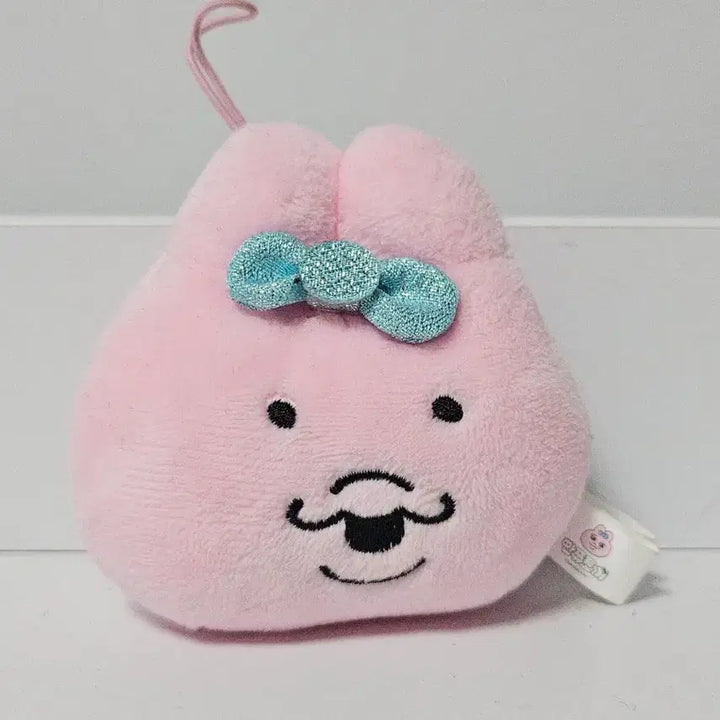 [BUNJANG] Ppanjji Rabbit Face Plush Keyring Set (3 Types) / 빤쮸토끼 얼굴 인형키링 3종 일괄