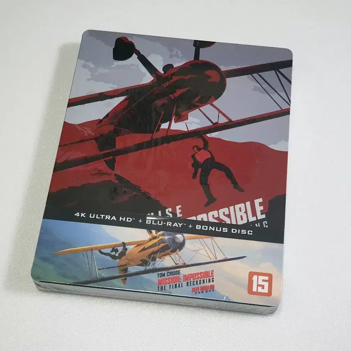 [BUNJANG] Mission: Impossible - Dead Reckoning (4K UHD + Blu-ray) Steelbook Limited Edition / [스틸북] 미션 임파서블 파이널 레코닝 (4K +BD) 스틸북 한정반