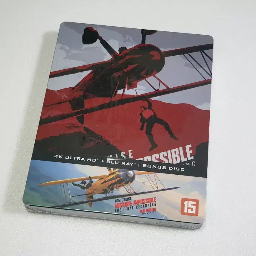 [BUNJANG] Mission: Impossible - Dead Reckoning (4K UHD + Blu-ray) Steelbook Limited Edition / [스틸북] 미션 임파서블 파이널 레코닝 (4K +BD) 스틸북 한정반