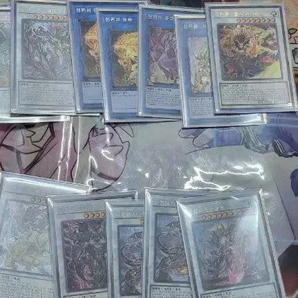 [BUNJANG] Yu-Gi-Oh! Swordsoul Deck Full Set with Deck Case and Sleeves / 유희왕 상검덱 풀덱 덱케슬리브포함 팝니다.