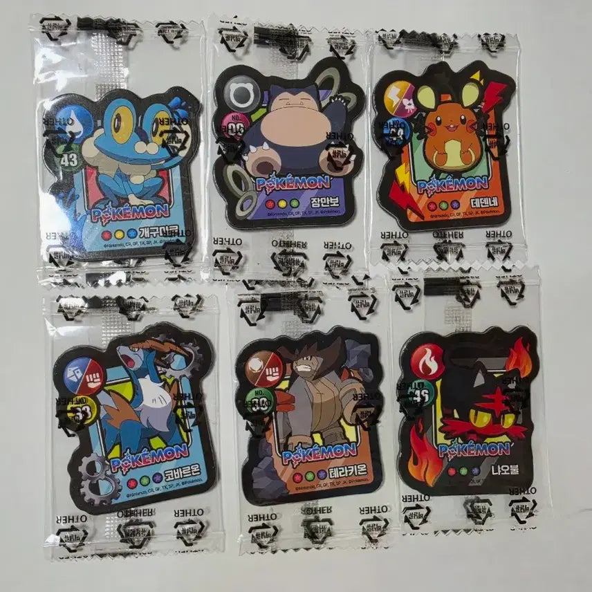 [BUNJANG] Pokemon 30th Anniversary Artwork Sticker Collection / 포켓몬30주년 아트워크 띠부씰