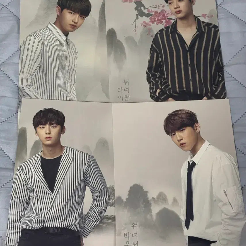 [BUNJANG] Wanna One Park Jihoon Lee Daehwi Kim Jaehwan Bromide Postcard Bundle Set / 워너원 미니브로마이드 엽서 박우진 라이관린 황민현 김재환 굿즈 판매 양도