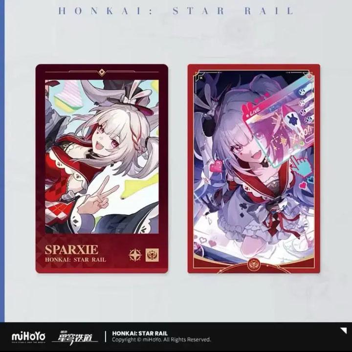 [BUNJANG] Honkai: Star Rail Sparkle &amp; Silver Wolf Event Ticket Postcard Photocard Bundle / 붕괴 스타레일 특전 티켓 엽서 포카 일괄 에버나이트 은랑 히바나 케리드라