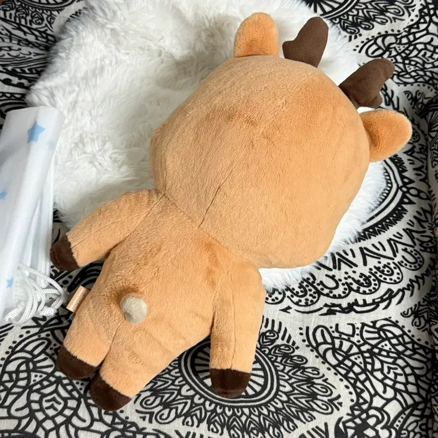 [BUNJANG] 40cm Large Urak-Bum Plush (Opened, Bag Included) / 40cm 대왕 우락밤 (개봉 ㅇ 가방 ㅇ)