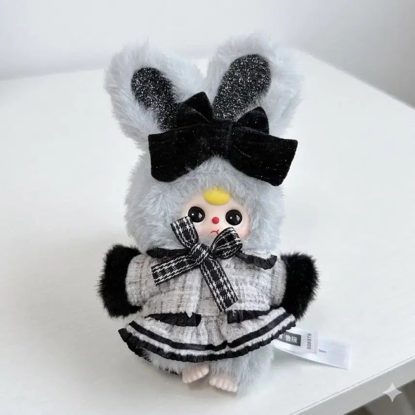 [BUNJANG] Baby3 Black and White Doll (Unsealed) / 베이비쓰리 블랙앤화이트 인형