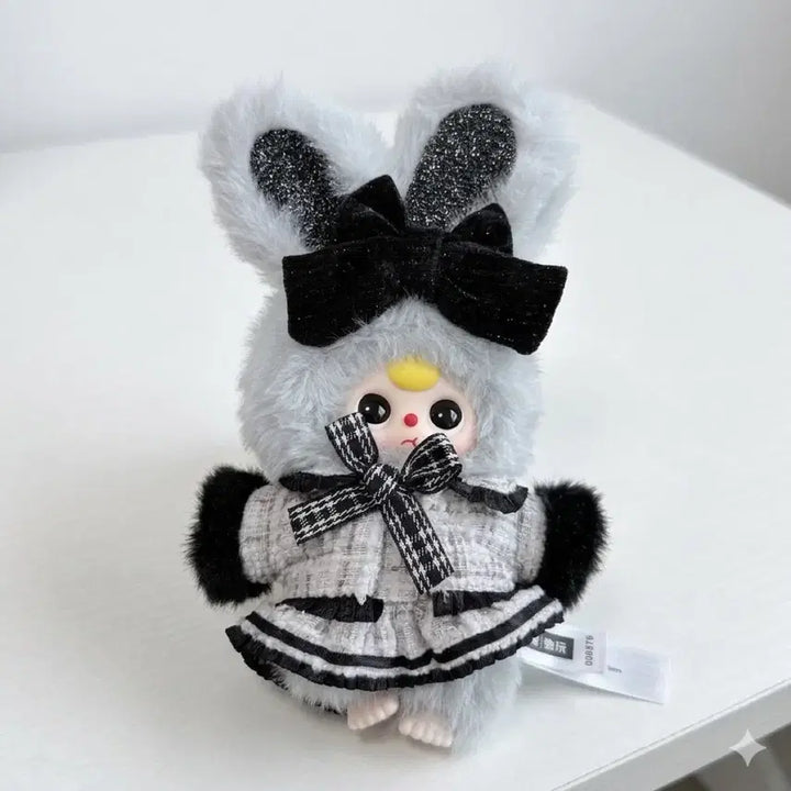 [BUNJANG] Baby3 Black and White Doll (Unsealed) / 베이비쓰리 블랙앤화이트 인형