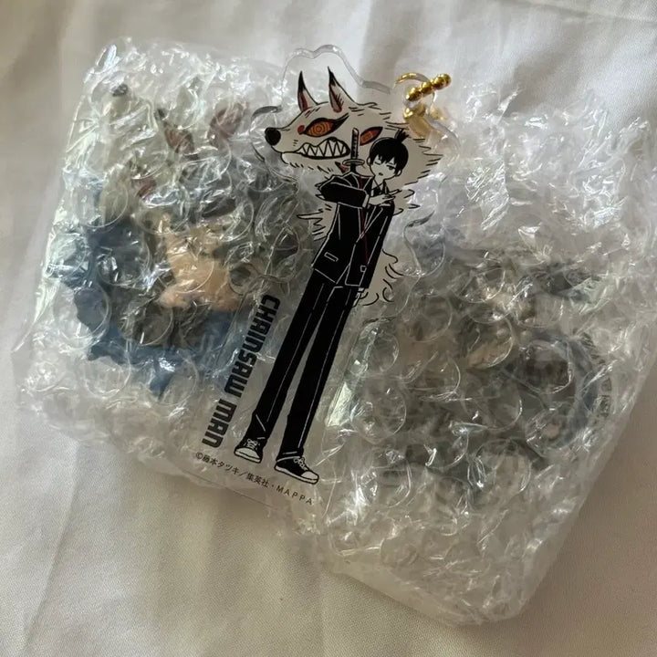 [BUNJANG] Chainsaw Man Aki Hayakawa Acrylic Keyring &amp; Magnet Bundle Set / 체인소맨 아키 후와 아크릴 키링 마그넷 일괄