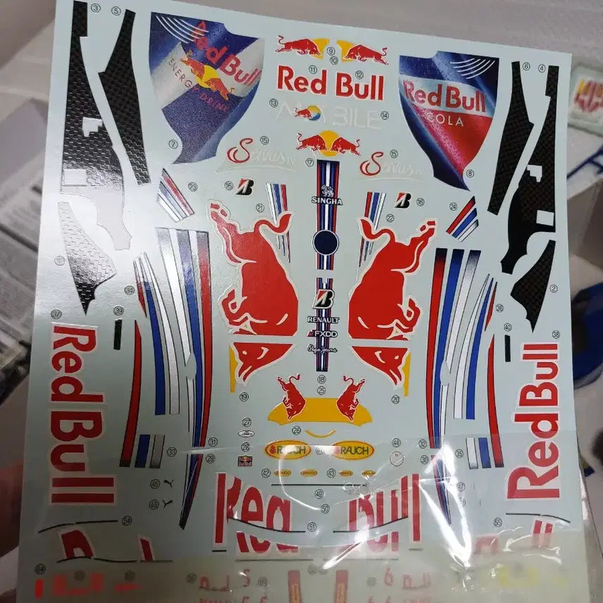 [BUNJANG] Tamiya 1/20 Red Bull RB6 F1 Model Kit (Partially Assembled, Discontinued) / 타미야 F1 레드불 RB6 1/20 절판 킷 (일부 가조)