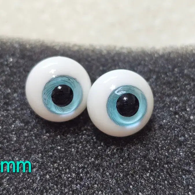 [BUNJANG] Glass Eyes for Ball-Jointed Dolls (Budget Model), 14mm / 구체관절인형 14mm 글라스안구 (저가형)